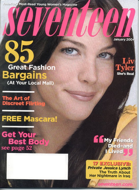 Liv Tyler in Seventeen Magazine - 586x800, 132kB