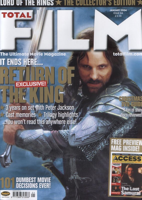 Media Watch: Total Film's ROTK Special - Cover - 567x800, 106kB