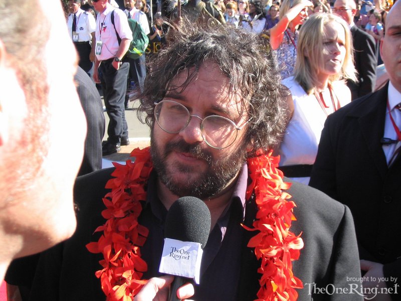 Peter Jackson On The Red Carpet - 800x600, 107kB