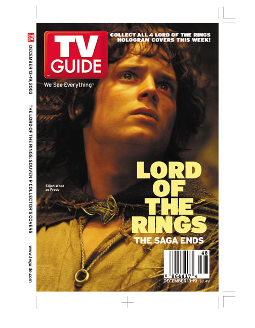 Frodo Baggins on TV Guide Cover - 504x648, 63kB