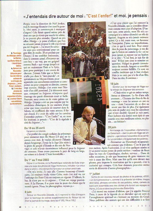 Media Watch: France's 'STUDIO - HORS SERIE' Magazine - 581x800, 182kB