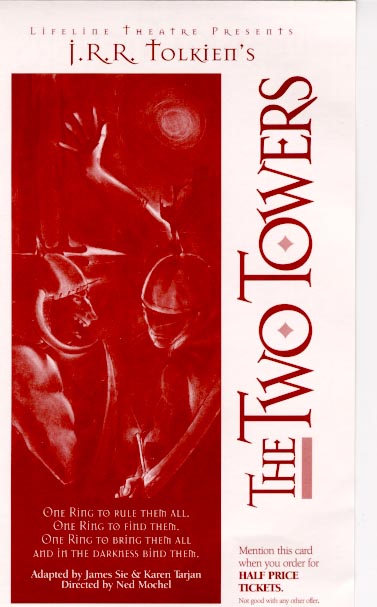 Two Towers Stage Play Pamphlet - 377x607, 51kB