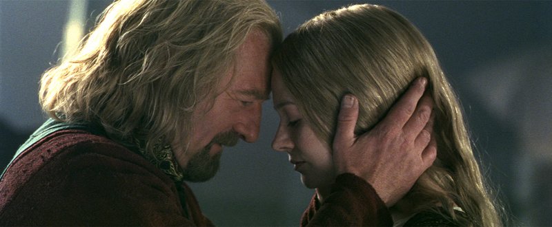 Theoden And Eowyn - 800x330, 48kB