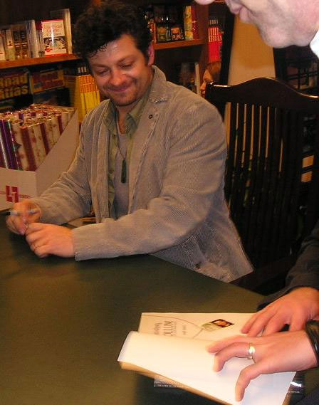 Andy Serkis Booksigning Reports: California - 448x569, 49kB