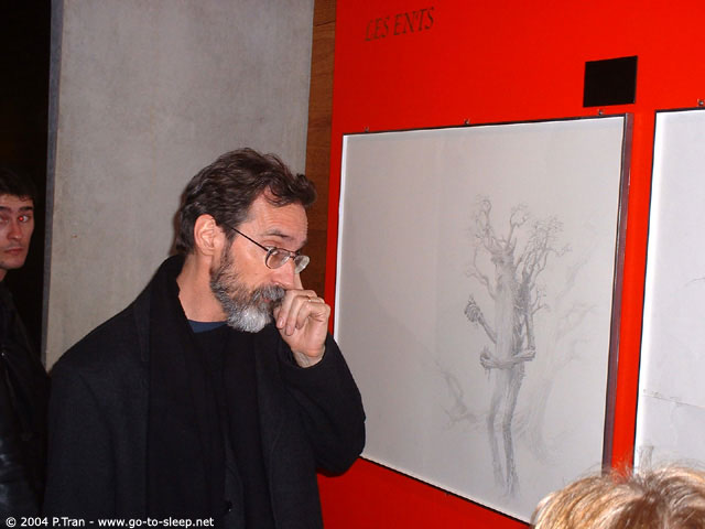 John Howe Exhibit in Paris - 640x480, 43kB