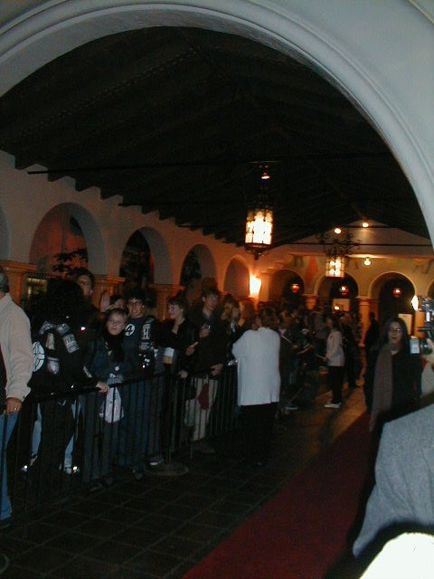 Reporters line the red carpet - 480x640, 60kB