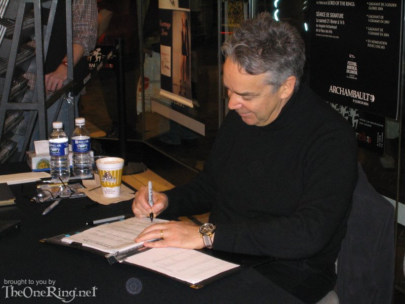 Howard Shore Signing Session in Montreal - 800x600, 87kB