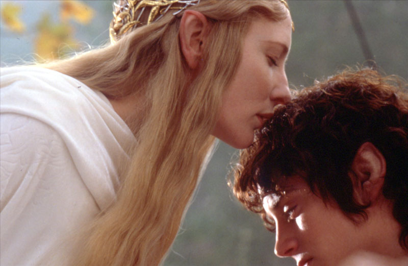 Galadriel and Frodo - Cannes 2001 Slide - 800x521, 65kB