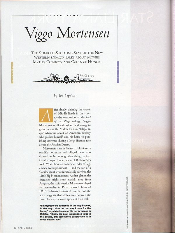 Mortensen in Cowboys & Indians Magazine - 600x800, 86kB