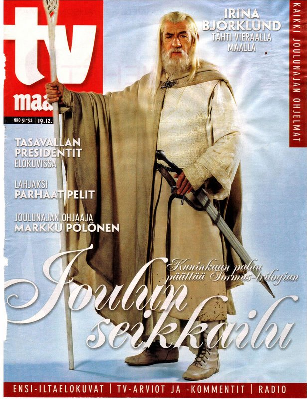 Gandalf the White on 'TV-maailma' - 616x800, 133kB