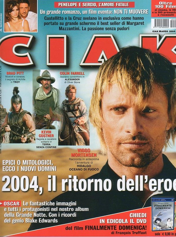 Viggo Mortensen on the Cover of 'Ciak' - 597x800, 156kB