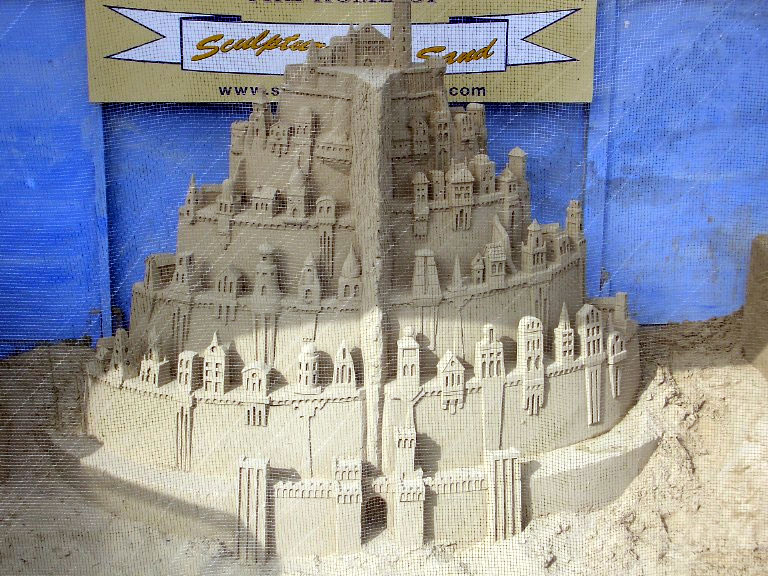 Minas Tirith Sandcastle - 768x576, 158kB