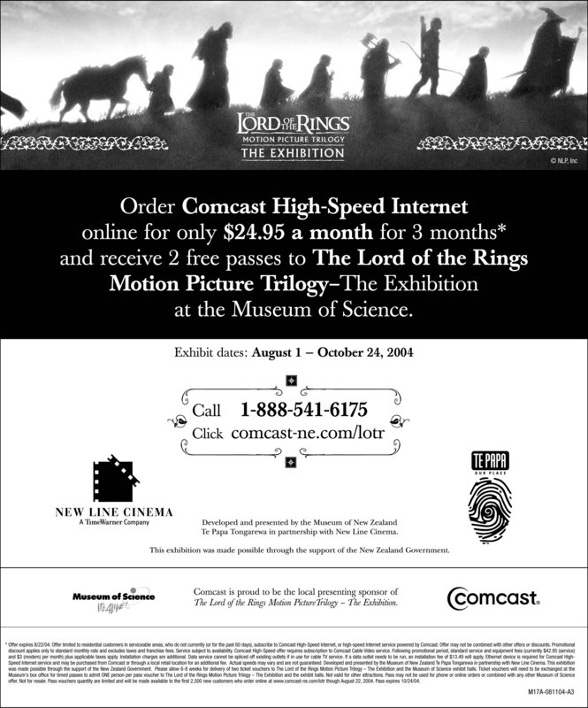 Comcast LOTR Advertisement - 665x800, 98kB