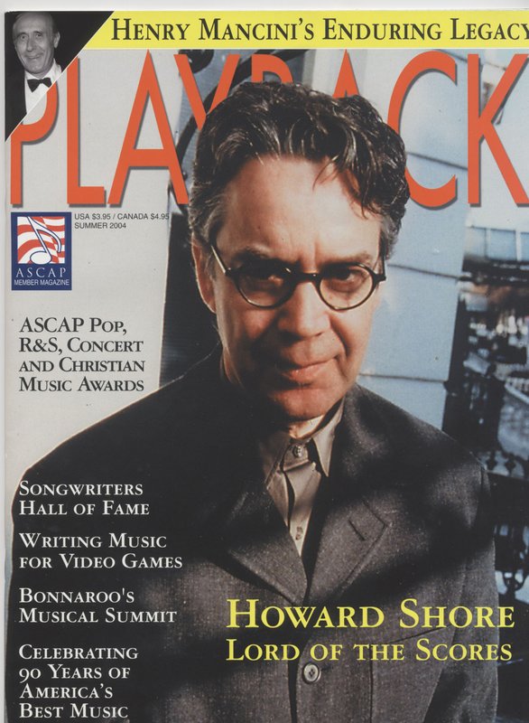 Playback Magazine Talks Howard Shore - 586x800, 102kB