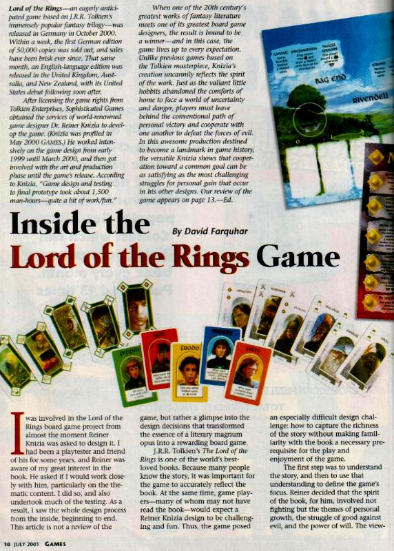 Inside The LoTR Boardgame - Page 01 - 572x800, 127kB
