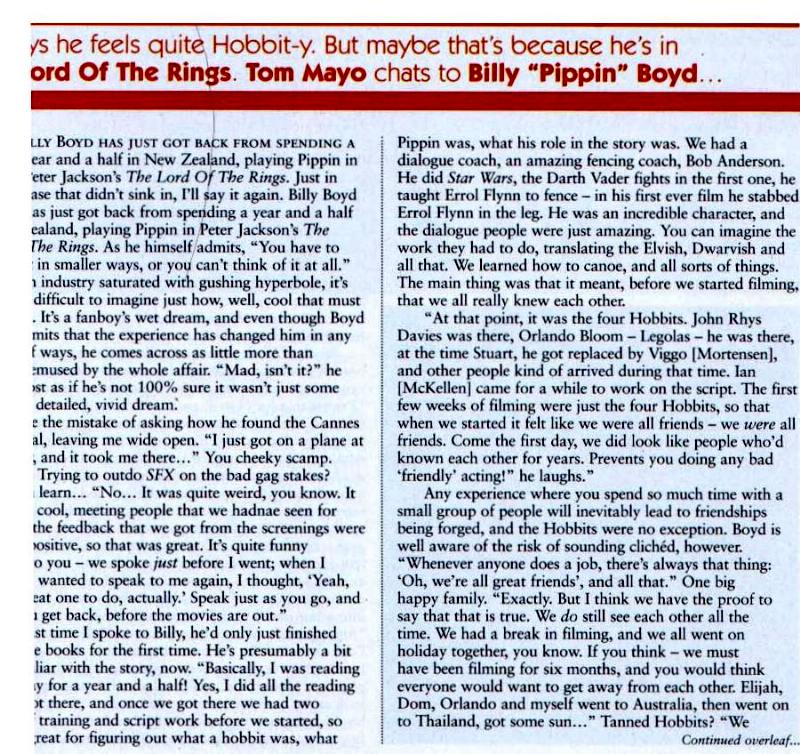 Billy Boyd Interview - Page 1 - 800x754, 180kB