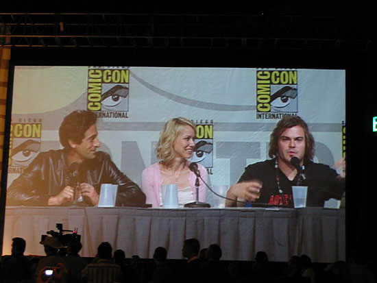Comic-Con 2005: King Kong Panel - 550x413, 43kB