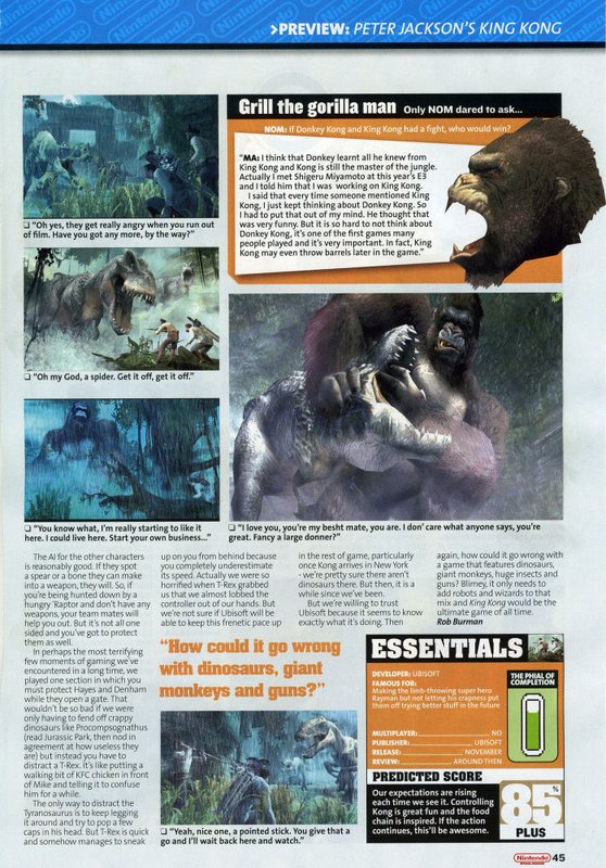 Nintendo Magazine Talks Kong Game - 558x800, 140kB