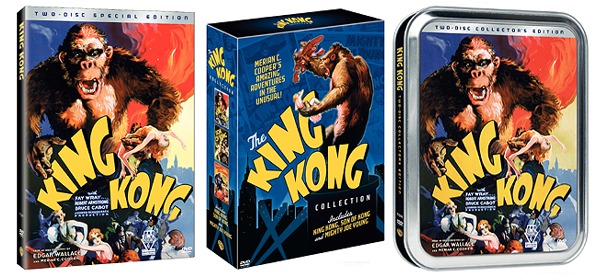 King Kong DVD Art & Pre-Order! - 600x275, 83kB