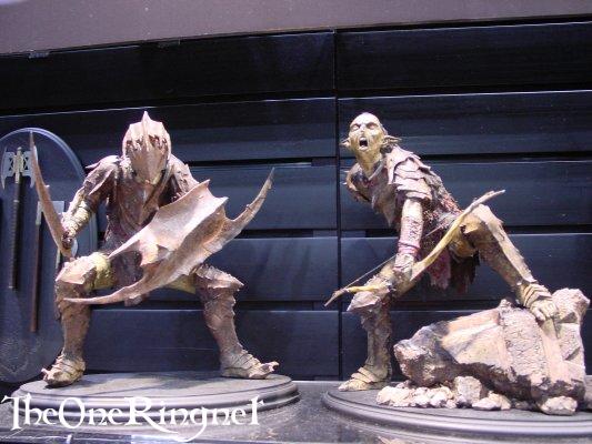 Moria Goblin Sideshow Toy Statues at Comic-Con 2001 - 533x400, 42kB