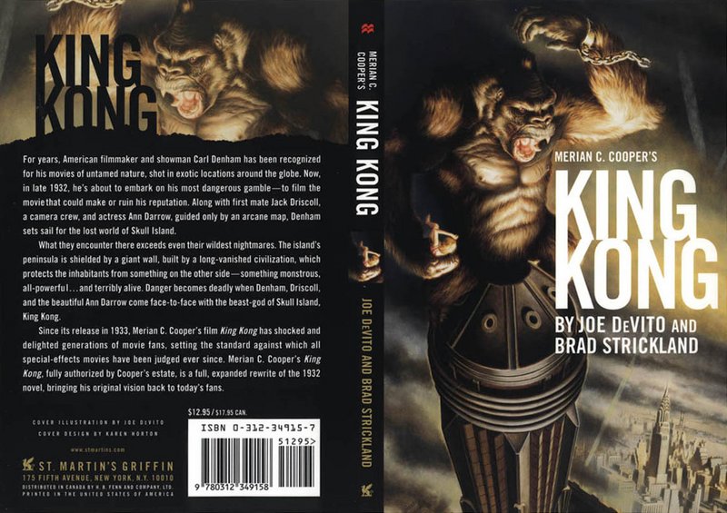 Merian C. Cooper's King Kong : A Novel (Paperback) - 800x565, 114kB