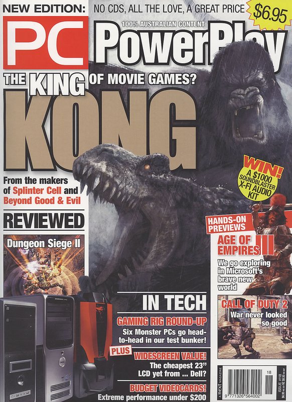 PC PowerPlay looks at the Kong game - 582x800, 142kB