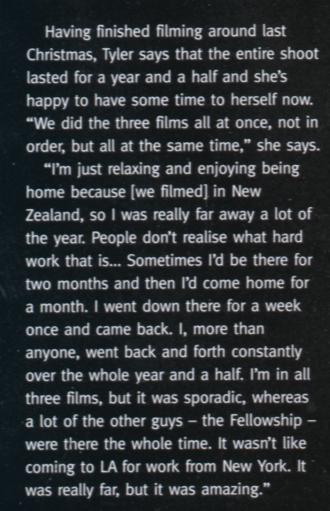 Liv Tyler Interview in Dreamwatch Magazine - 330x511, 37kB