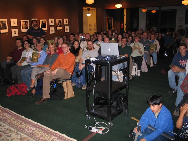Alan Lee Book Tour: Denver, CO - 800x600, 100kB