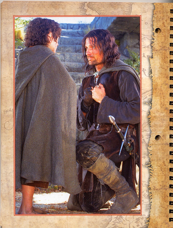 LOTR Student Planner: Frodo and Aragorn - 608x800, 153kB