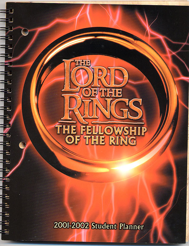 LOTR Student Planner: The Cover - 615x800, 145kB