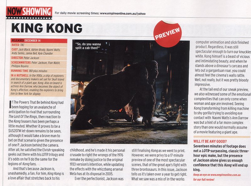 Empire Magazine Talks Kong - 800x593, 147kB