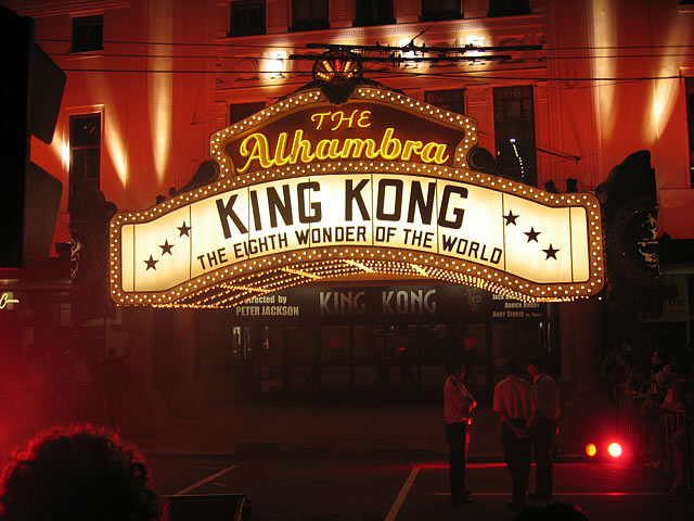 King Kong Premiere: Wellington - 640x480, 74kB