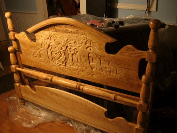 Hand Made Beren and Luthien Bed - 600x450, 50kB