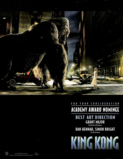 New Kong 'For Your Consideration' Ads - 500x647, 121kB