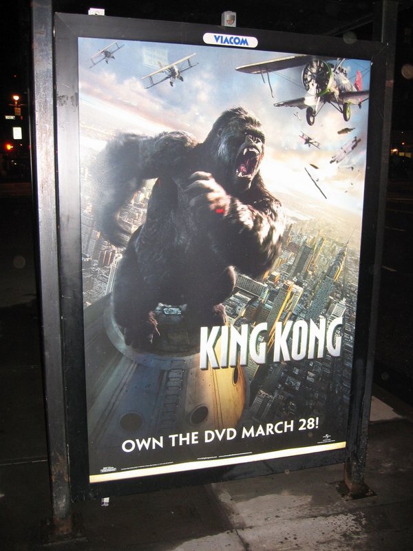 Kong DVD Advert in New York City - 600x800, 92kB