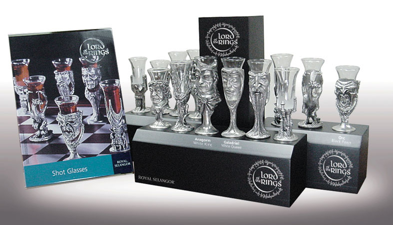 Display of Shot Glass Chess Pieces - 787x451, 86kB