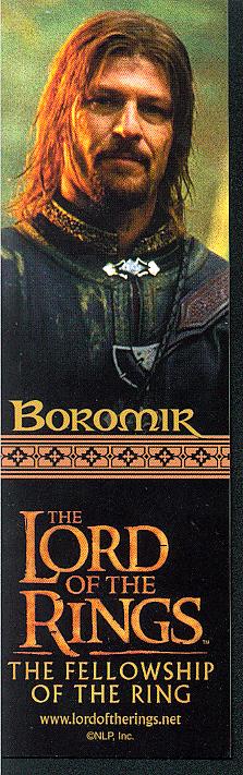 LOTR Bookmark - Boromir - 223x711, 53kB