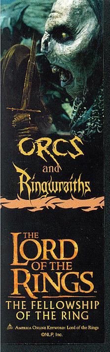 LOTR Bookmark - Orcs and Ringwraiths - 223x711, 52kB
