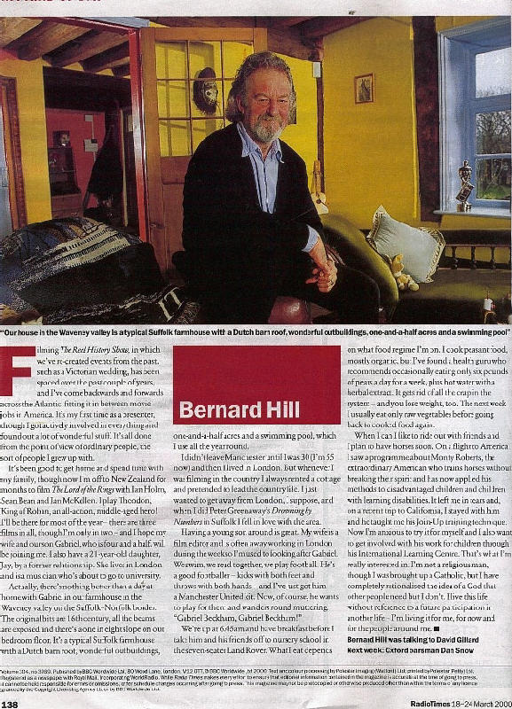 Bernard Hill Discusses Theoden - 577x800, 155kB