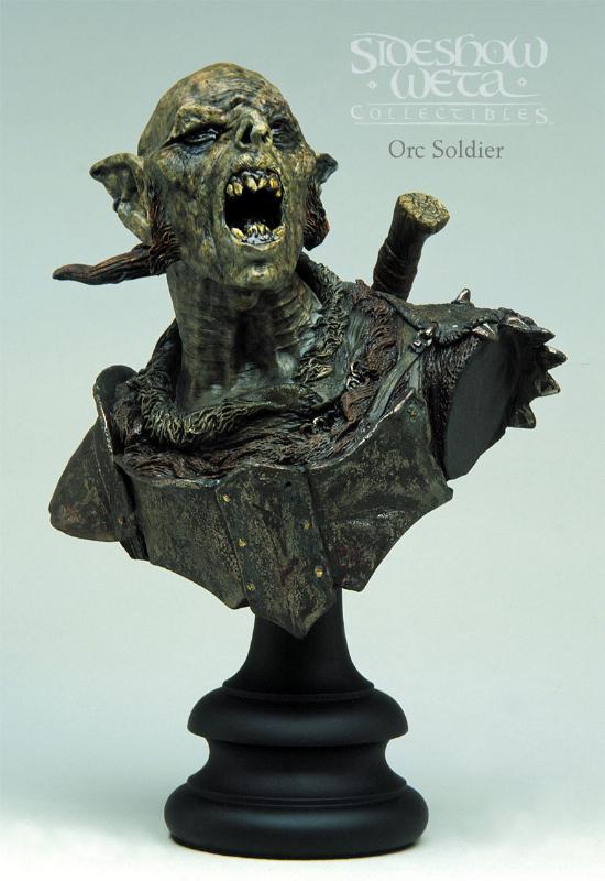 Orc Soldier Polystone Bust - 550x800, 52kB