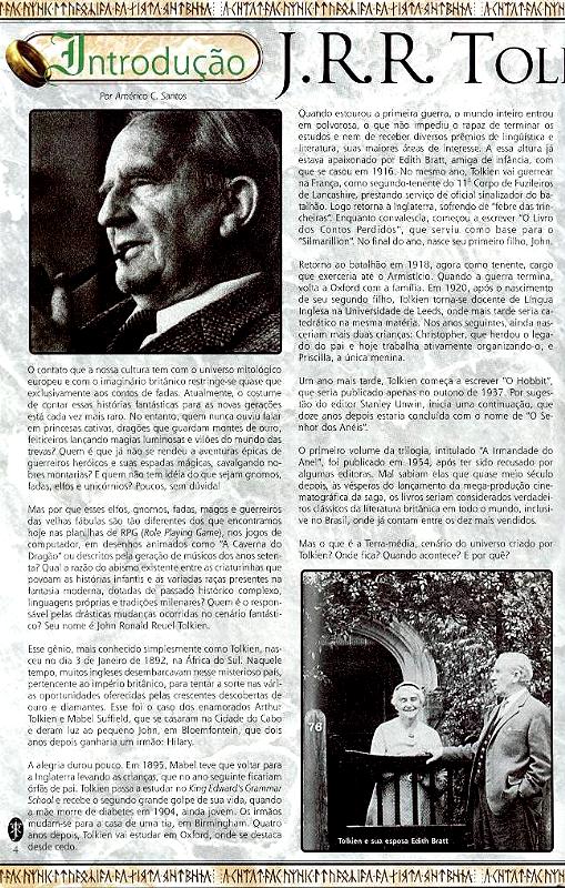 Tolkien Magazine In Brazil - 509x800, 157kB