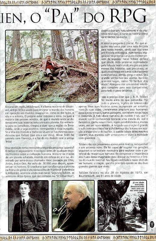 Tolkien Magazine In Brazil - 518x800, 160kB
