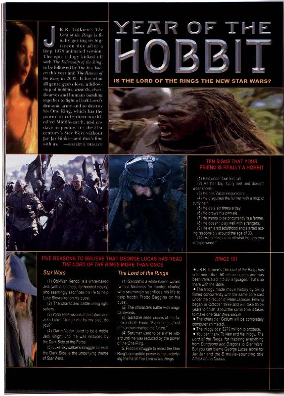 Media Watch: Playboy Magazine "Year Of The Hobbit" - 574x800, 94kB