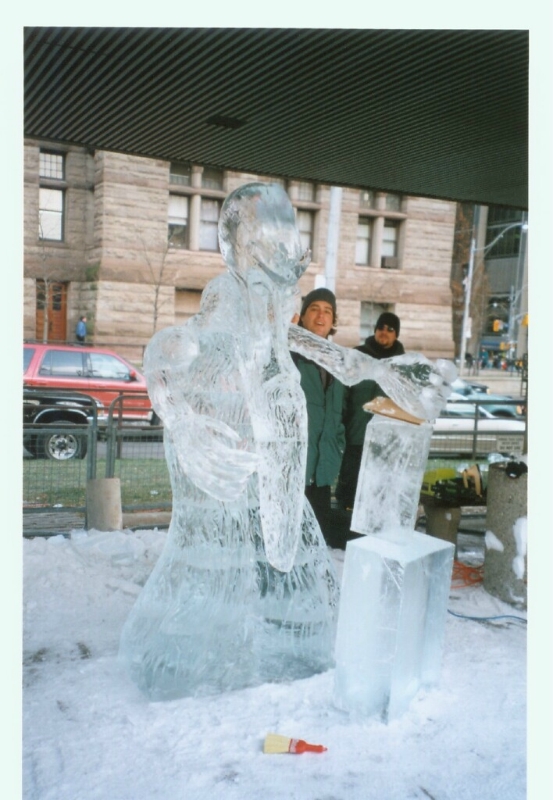 LoTR Ice Sculpture - Treebeard? - 553x800, 300kB