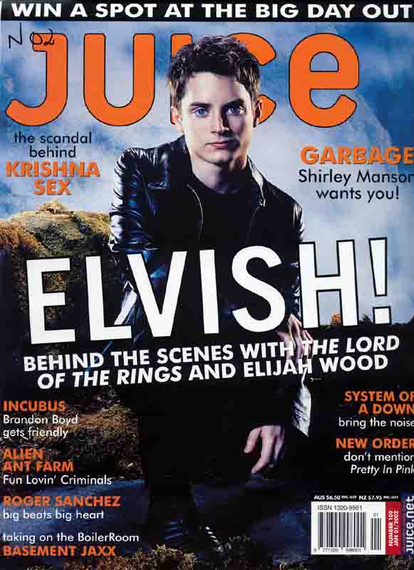 Juice Magazine: Elijah Wood - 581x800, 54kB