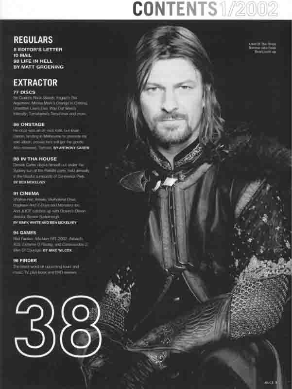 Juice Magazine: Boromir - 601x800, 29kB
