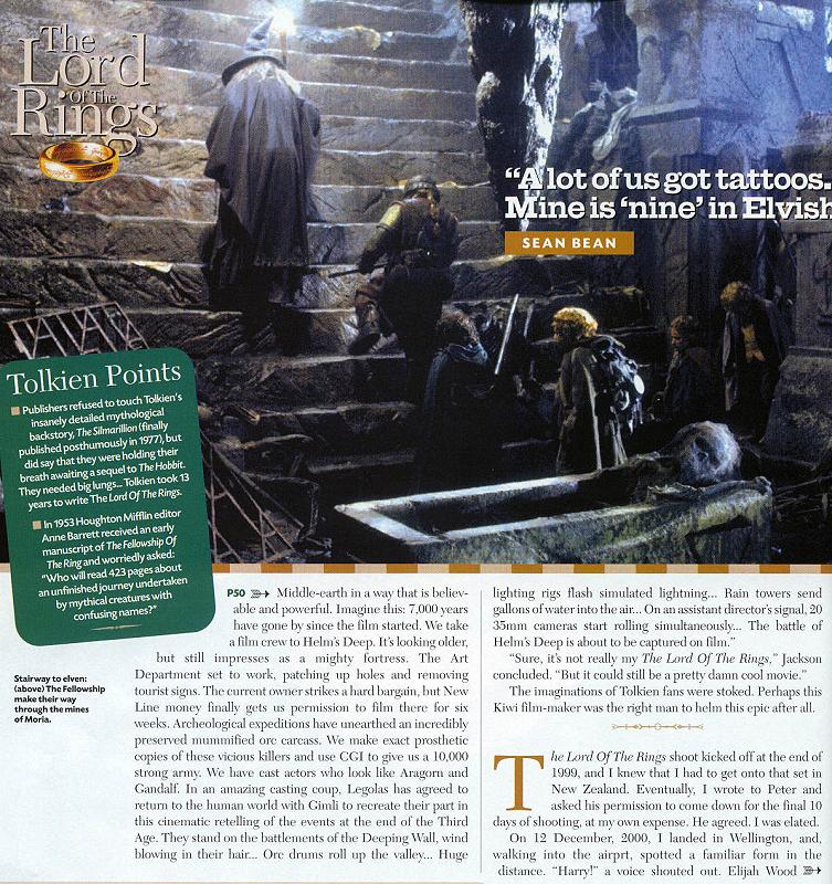 Total Film Magazine: Gandalf and Gimli - 753x800, 173kB