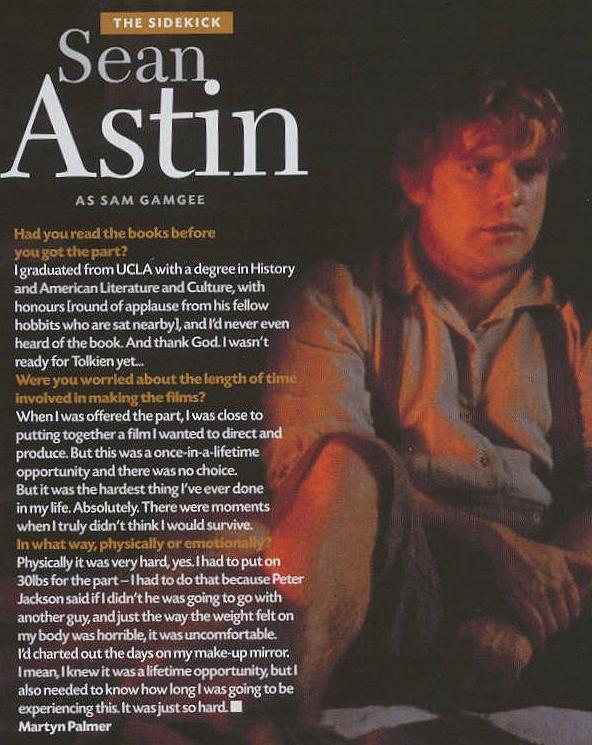 Total Film Magazine: Sean "Samwise" Astin - 592x745, 81kB