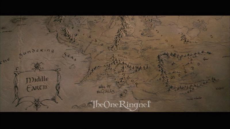 FOTR DVD Screen Cap - Map of Middle-earth - 800x451, 36kB
