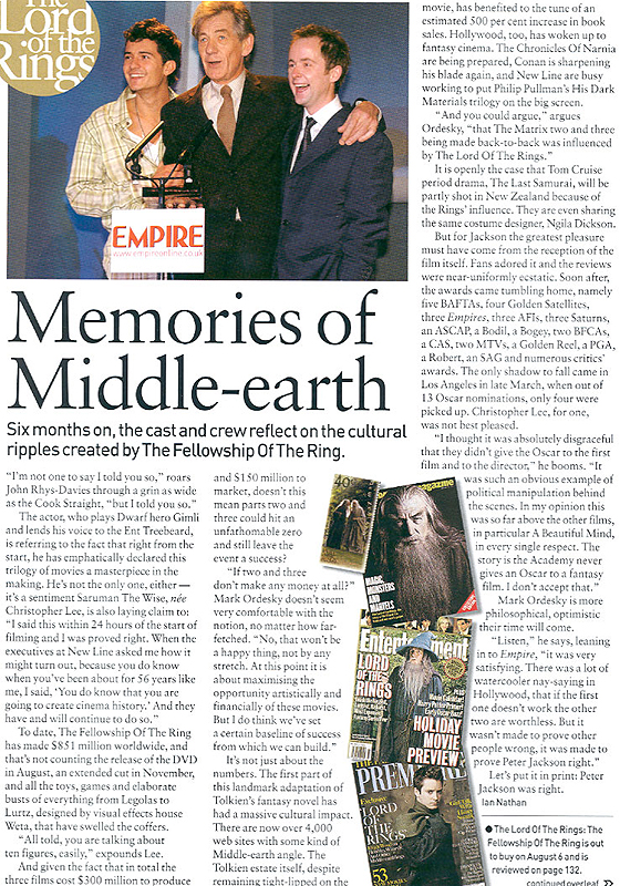 Media Watch: Empire Magazine 'Return of the Kings' - 560x800, 585kB